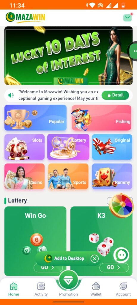 Maza Win Game